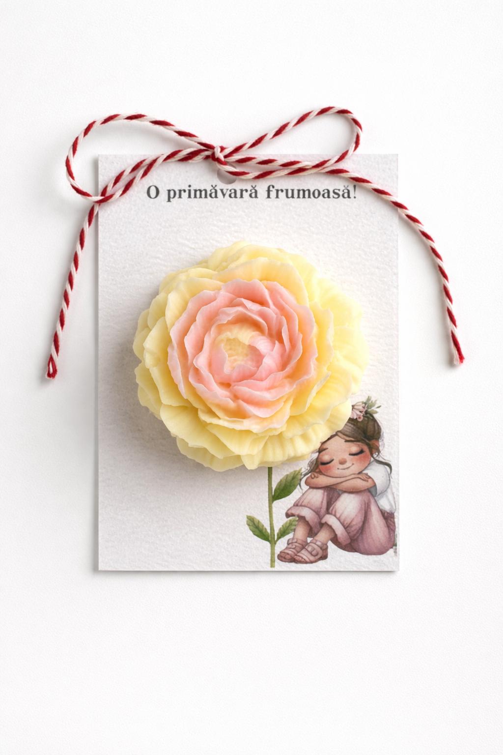 Mărțișor parfumat- Bujor de martie